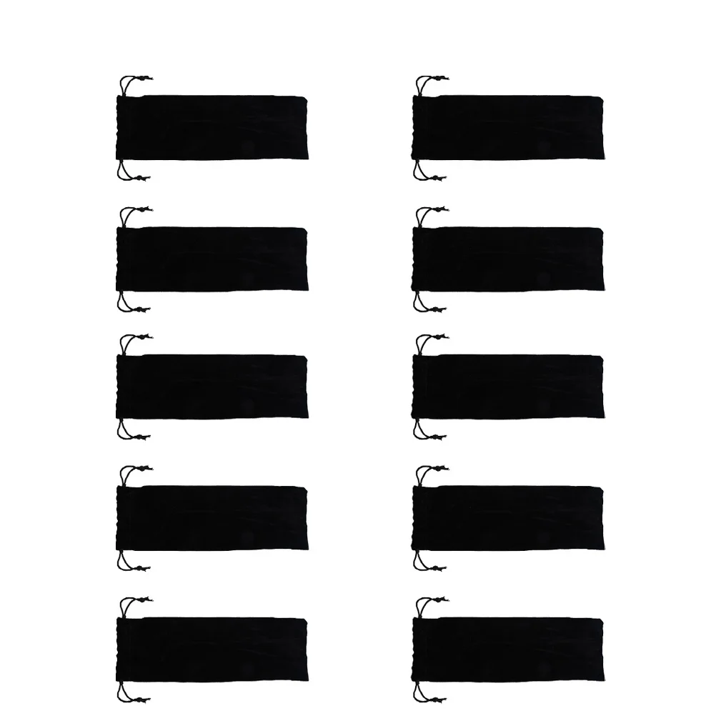 

10Pcs Straw Carrying Pouch Portable Cotton Linen Bag for Reusable Stainless Steel Straws Cutlery Fork Spoon Straw Carrying Case