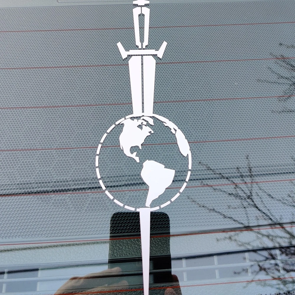 Terran الإمبراطورية رمز مضحك ملصقات نافذة السيارة الشارات الوفير ديكور الفينيل الحرفية الملحقات