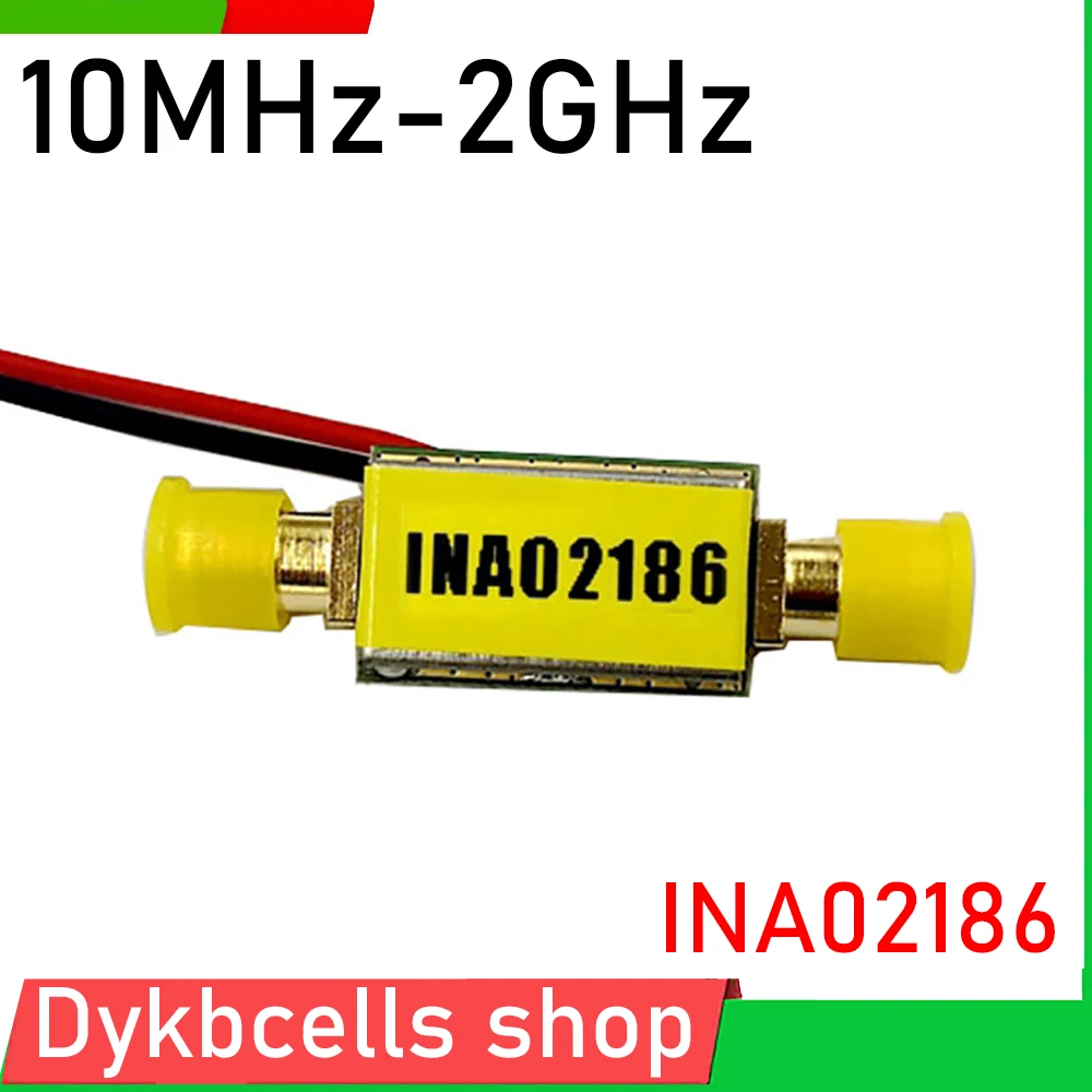 INA02186 RF Linear amplifier 32dB gain LNA 10Mhz to 2Ghz N02 low noise RF  amplifier for Ham Radio AMP HF FM VHF UHF