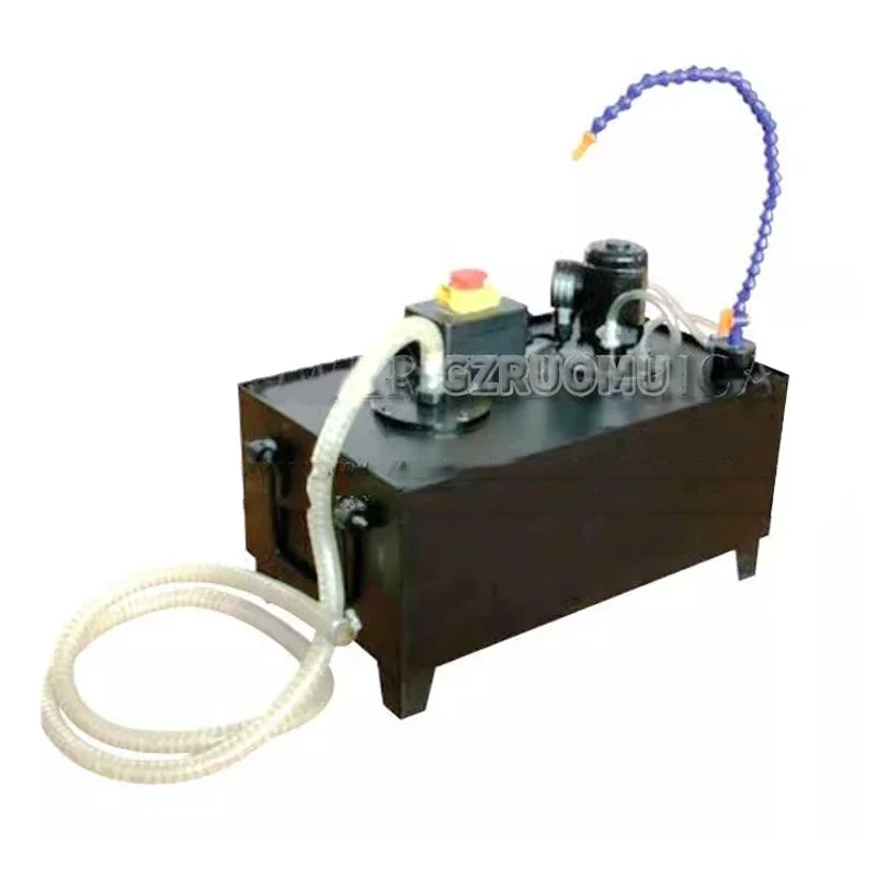 

27L водяное охлаждение, встроенный насос, резервуар для охлаждающей воды, бесшумная амортизация для токарных станков, фрезерный станок 220 В, 80 Вт