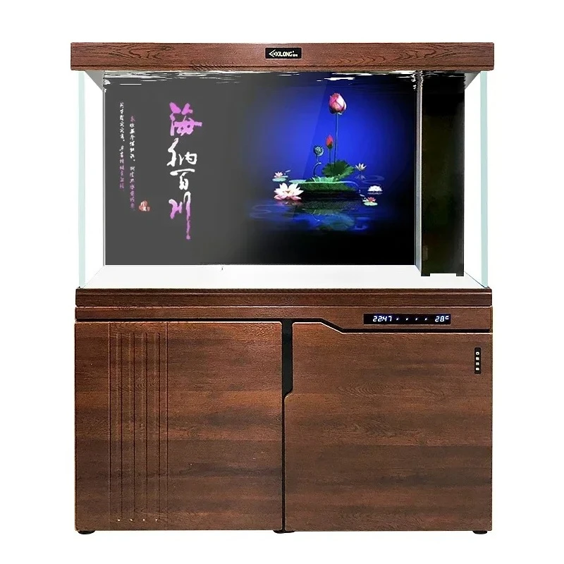 

Аквариум Гостиная Сменный пол Фильтр для воды Супер белая стеклянная перегородка Экраны Аквариум