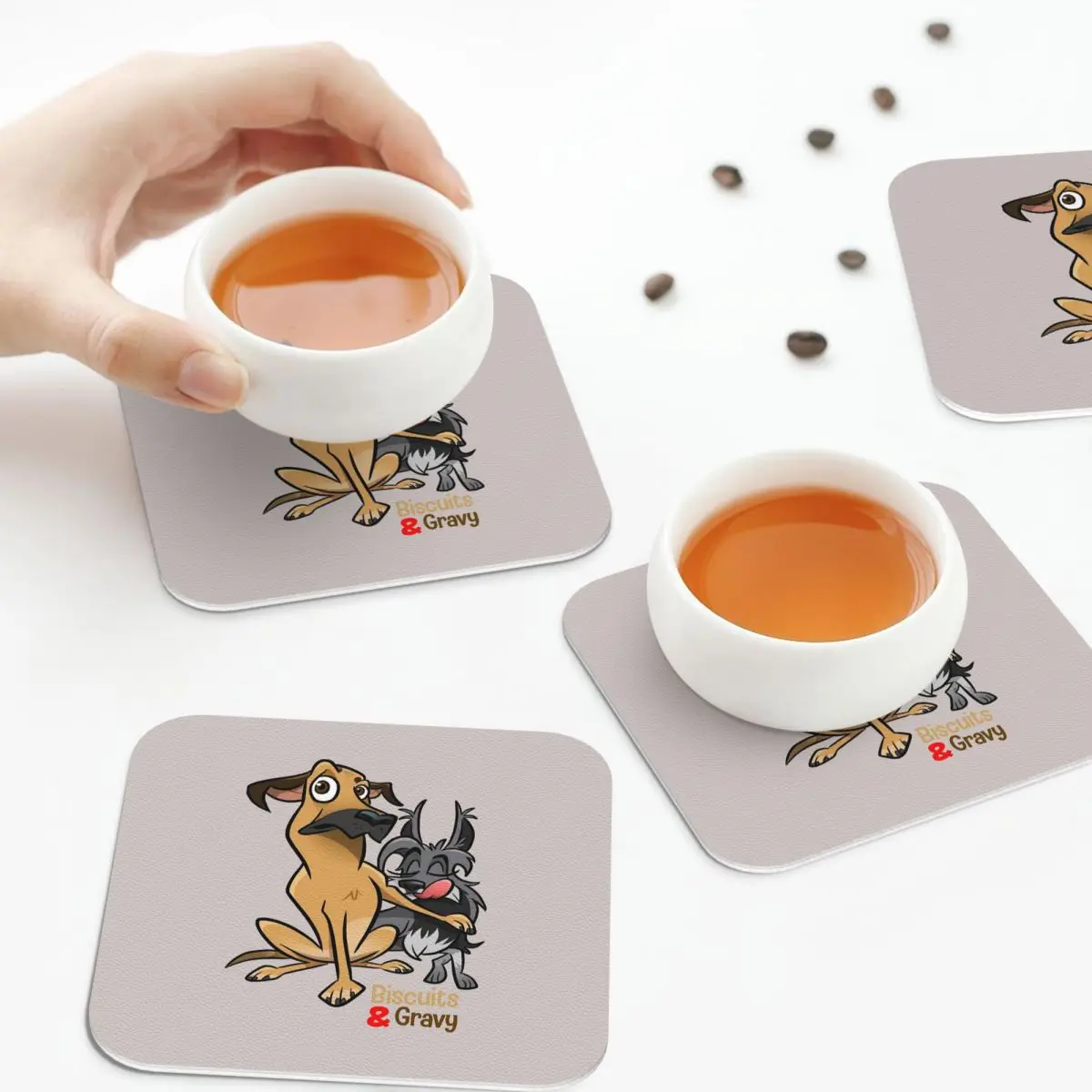 

Подставки для печенья и соуса, кожаные салфетки, изоляционные кофейные коврики для дома, кухни, обеденные подушечки, набор из 4 шт.