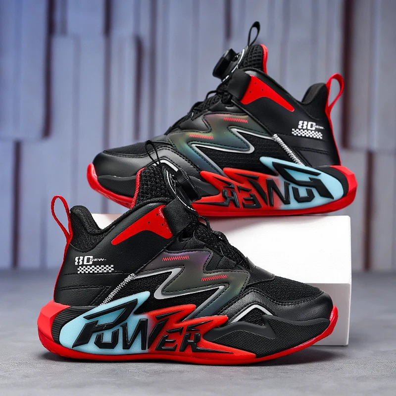 

Детские дышащие баскетбольные кроссовки из сетчатого материала, легкие и удобные, повседневная обувь для прогулок, кроссовки для мальчиков, спортивная обувь для отдыха и бега.