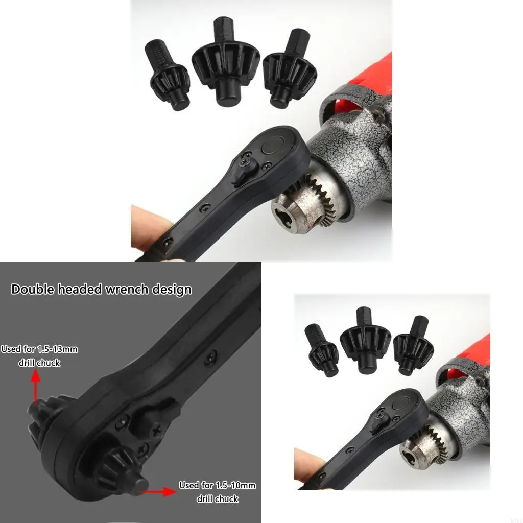 

Drill Chuck Wrench Chuck Replacement Tool for Tightening Loosening 87HA
