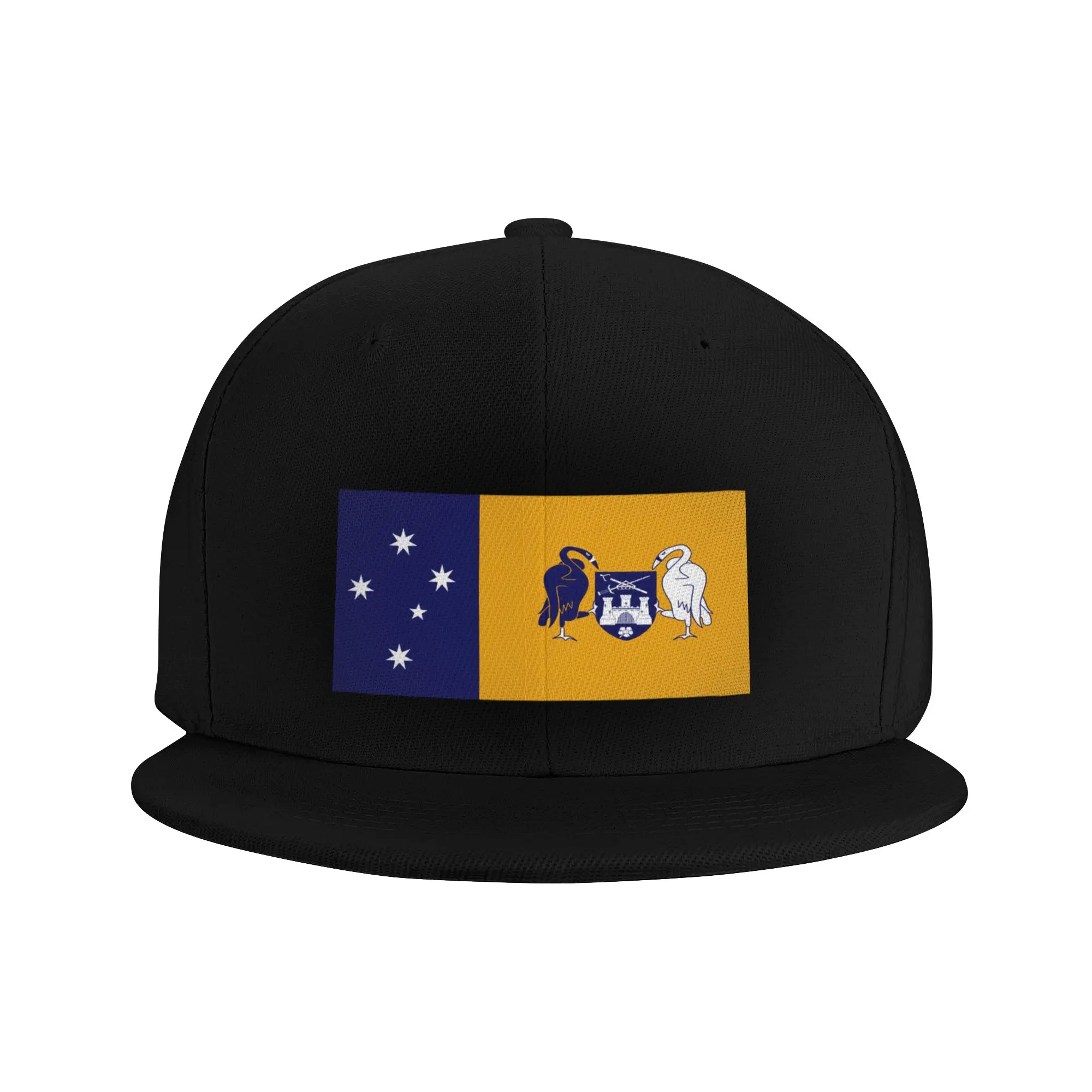 Fashion Capital Territory Australia Flag Flat Brim Sun Hat  Japanese Minimalist Sport Cap