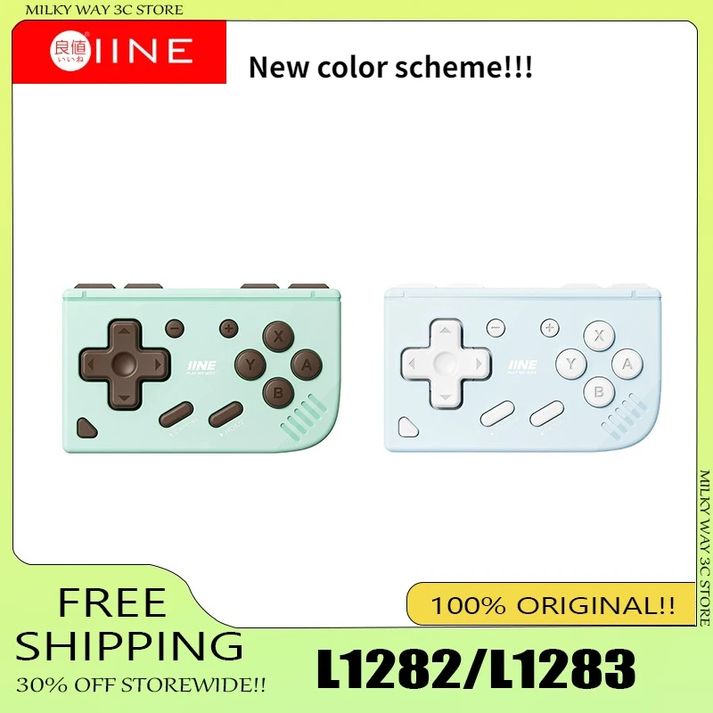 Mini Controlador IINE para XETINE Gen2, Controlador de Juego Mini con Batería de Larga Duración, Gamepads Bluetooth, Controlador de Juego Retro de Bolsillo