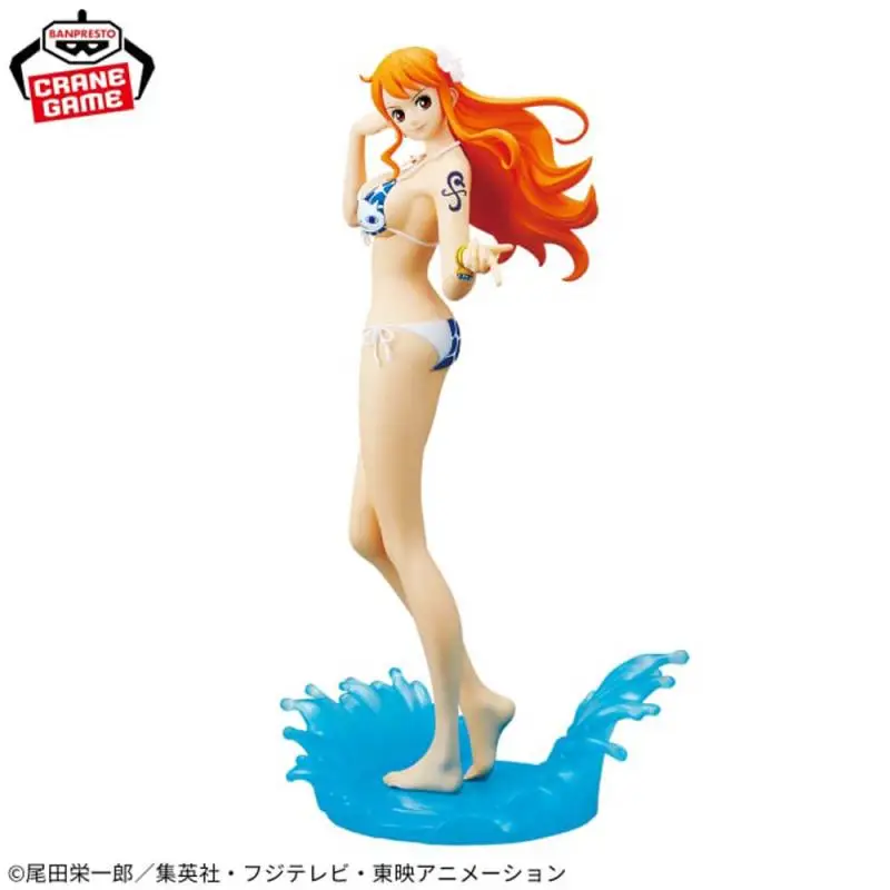 Origineel Op Voorraad Banpresto Glitter & Glamours Splash Stijl Een Stuk Nami Nico Robin Anime Figuur Model Boxed Speelgoed gift Echt