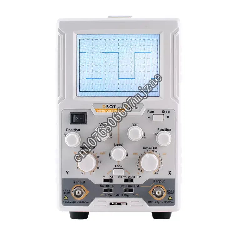 OWON AS101 Digital Analogue Oscilloscope 10MHz 100MS/s 1 Channel