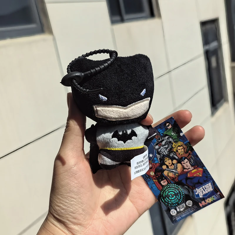 9 cm Batman Superman Plüsch-Schlüsselanhänger DC Justice League 9 cm Harley Quinn Joker Niedliche Cartoon-Filmpuppen Kreative Weihnachtsgeschenke – Detail 6