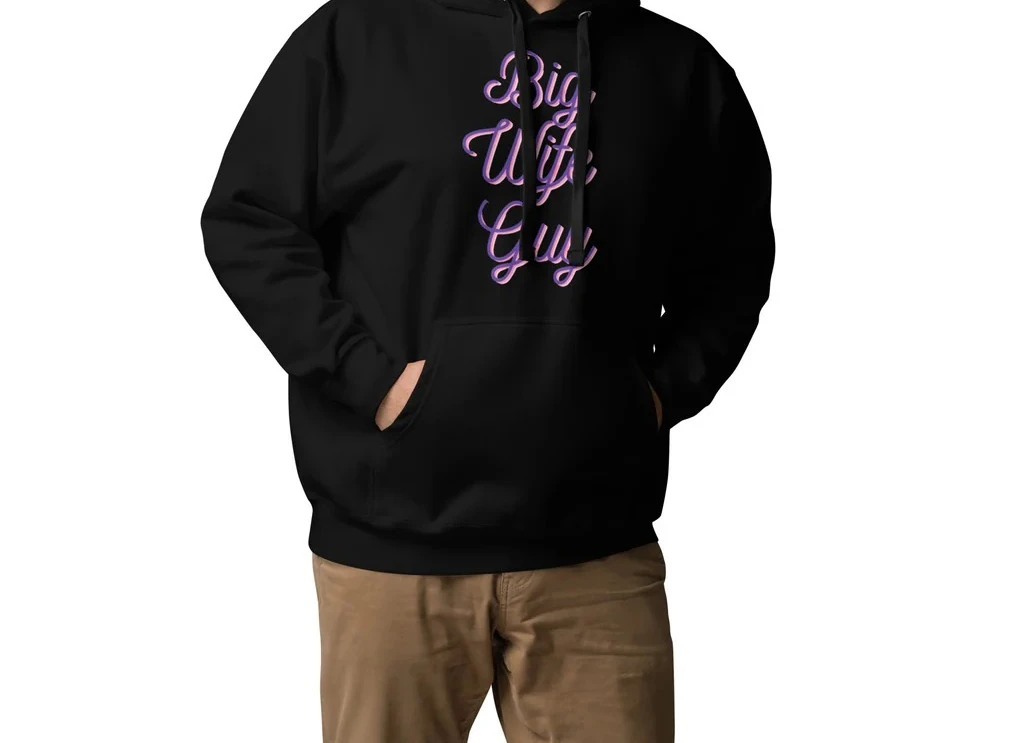 

2025 Autumn and Winter Men's Big Wife Guy Hoodie High-end Luxury Is for Both Men and Women Top Y2k