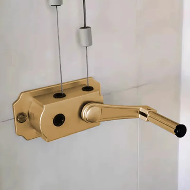 Balcony Lifting Drying Rack Handle Accessories Hand Crank Handle Cool Clothes Drying Rod Six-tooth Corner Hand Crank Universal