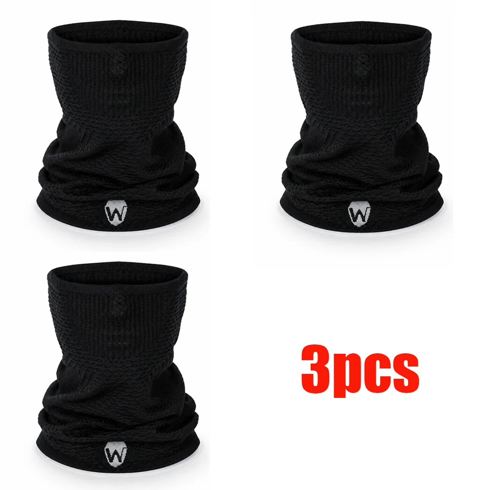 1pc/2pcs/3pcs Winter Warm Ademend Fietsmasker Sjaal Unisex Naadloos Elastisch Half Gezichtsmasker Buitensporten Hardlopen Skimasker