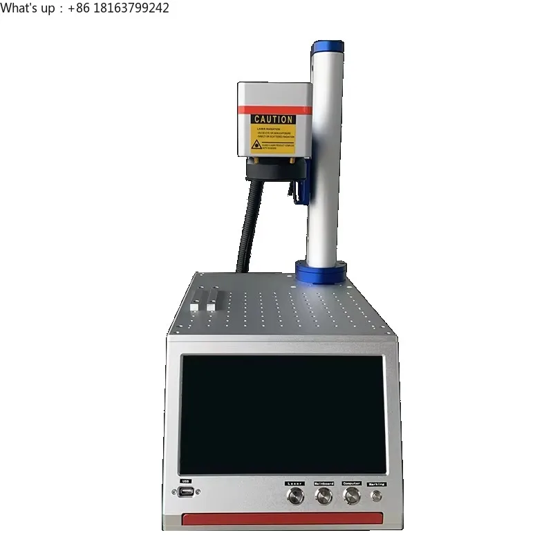 

New Fiber La ser Marking Machine Desktop Style with Computer 20w 30w 50w Marking Machine for Metals Marking