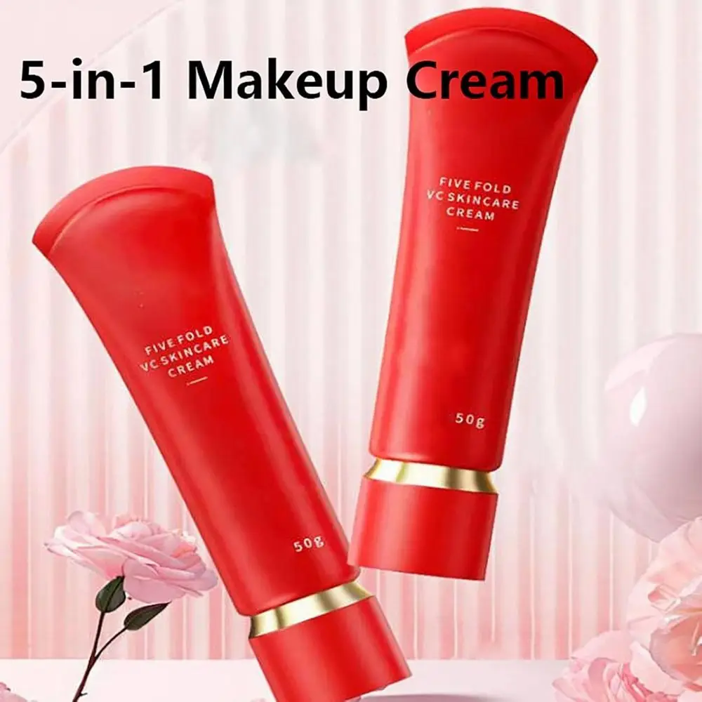 Nieuwe Anti-Rimpel Hydraterende Verhelderende Tone-Up Olie Controle Waterdichte Concealer Crème Langdurige Foundation Gezicht Make-Up