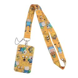 CB305 Cartoon Anime Neck Strap Lanyards Keychain Badge Holder ID Card Passport Hanging Rope Lariat Lanyard Key Chain Kids Gifts