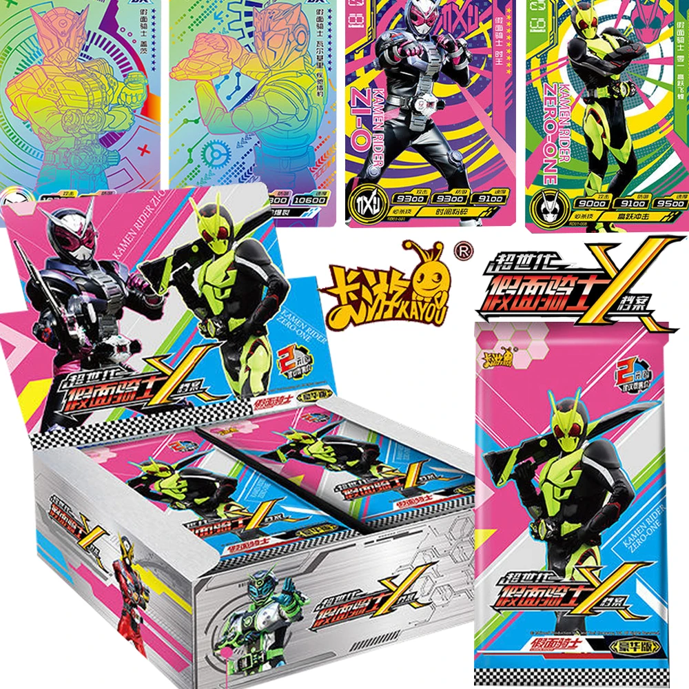 Wholesale Kamen Rider Collection Cards Science Fiction Adventure Tokusatsu Zero-One Game Trading Battle Card Kid Hobby Gift Toy