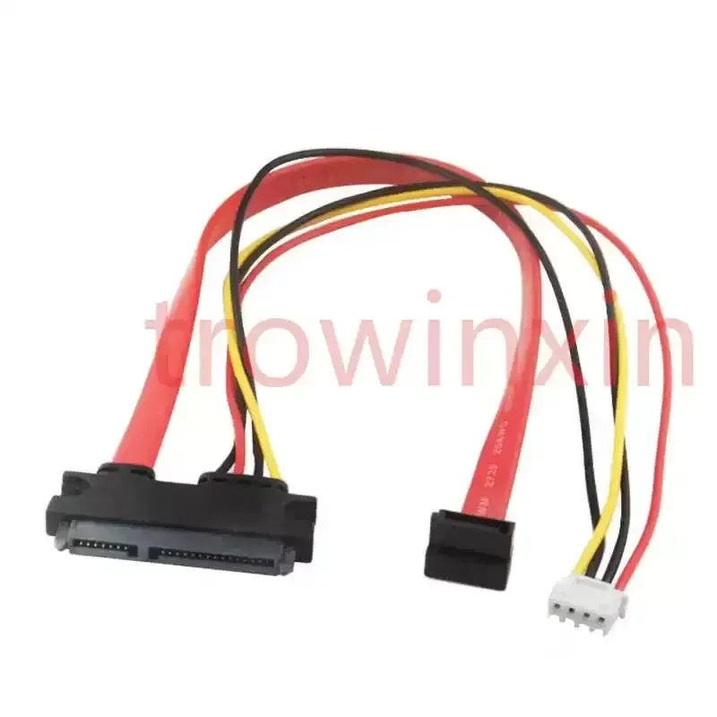 for Desktop Computer Power Supply Small 4PIN SATA Transfer Integrated Hard Disk Optical Drive Data Cable 7+15P Power Cable