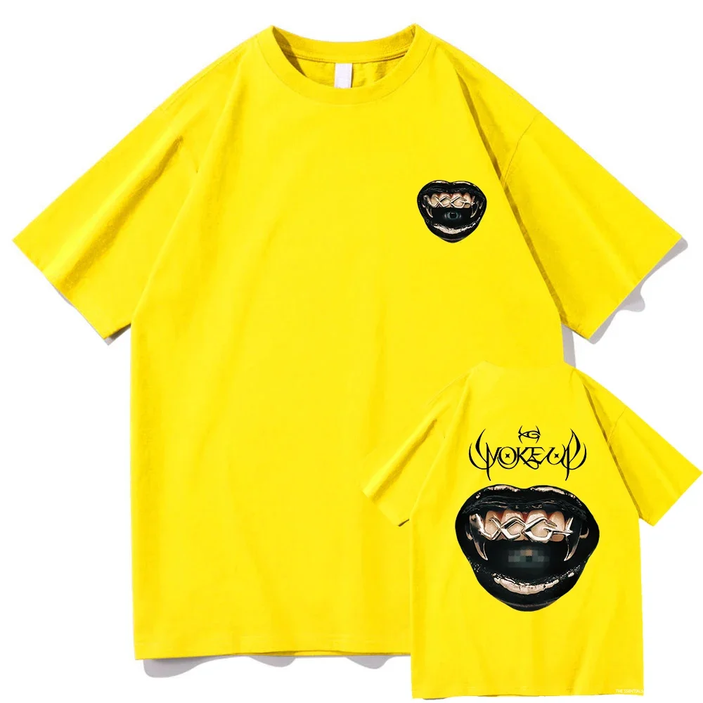 Camiseta de la banda Xg Album Woke Up para hombres y mujeres, ropa divertida, Harajuku, Unisex, Vintage, Kawaii, algodón, camisetas gráficas