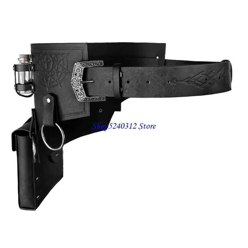 634C Renaissances Vikinges Costume Akcesorium, średniowieczny piracki mikstur