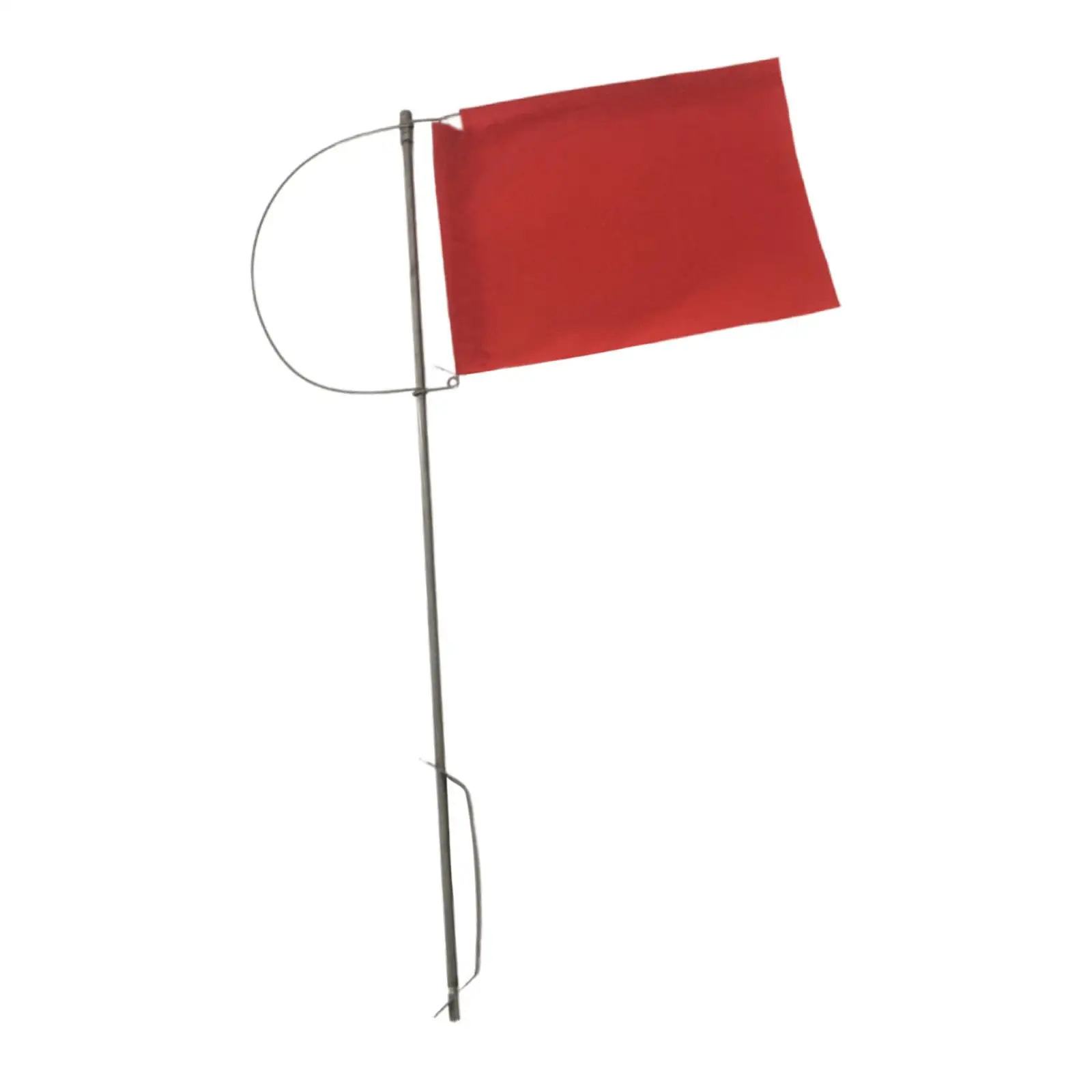 Marine Mast Flag Wind Indicator Lightweight Red Small Boat Flag 304 Stainless Steel for Sailing Yacht Fishing Accessories