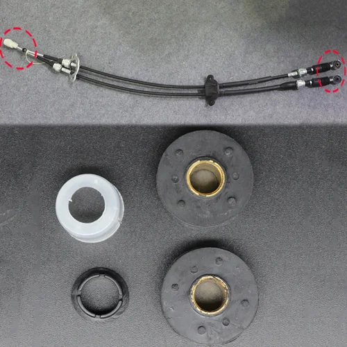 Imagen 2 del producto Para Chevrolet Matiz (M200, M250) caja de cambios Manual Cable de enlace buje palanca Selector varilla conectar buje 2005-2013