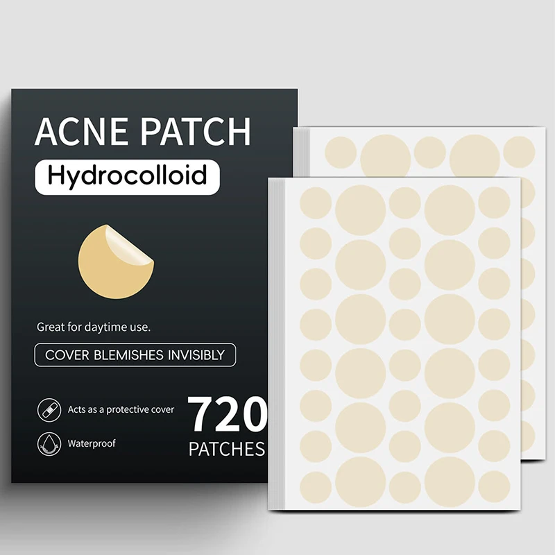 720pcs Invisible Acne Pimple Patch Professional Face Skin Care Repair Acne Healing Absorbing Spot Sticker For Men Women