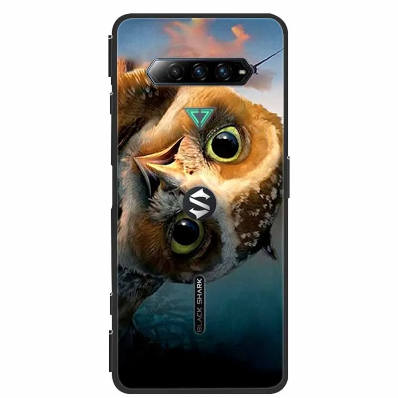 Case For Xiaomi Black Shark 4 Pro Animal Soft Silicone Back Cover Phone Case for Xiaomi Black Shark 4S Bumper Coque PRS-A0 Funda