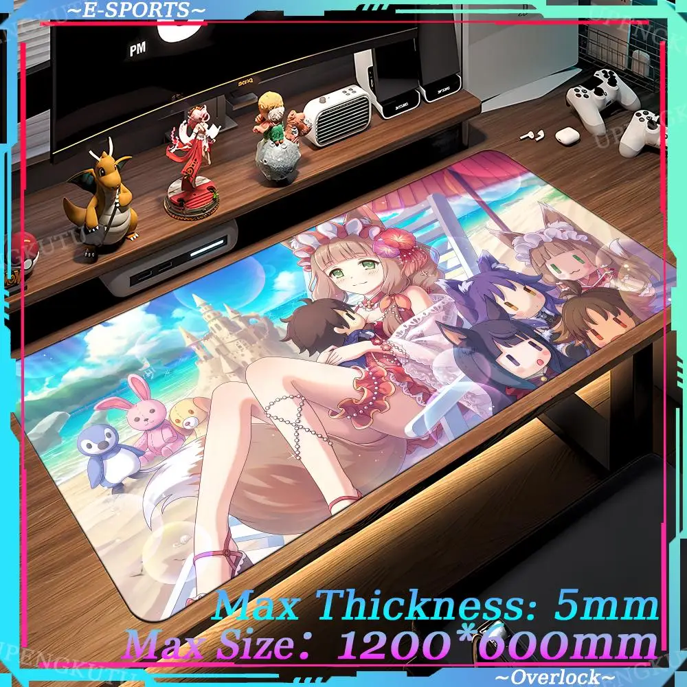 Princess_Connect Office accessories Game accessories Desktop protective pads Mouse Pad Oversized Gaming Game pad