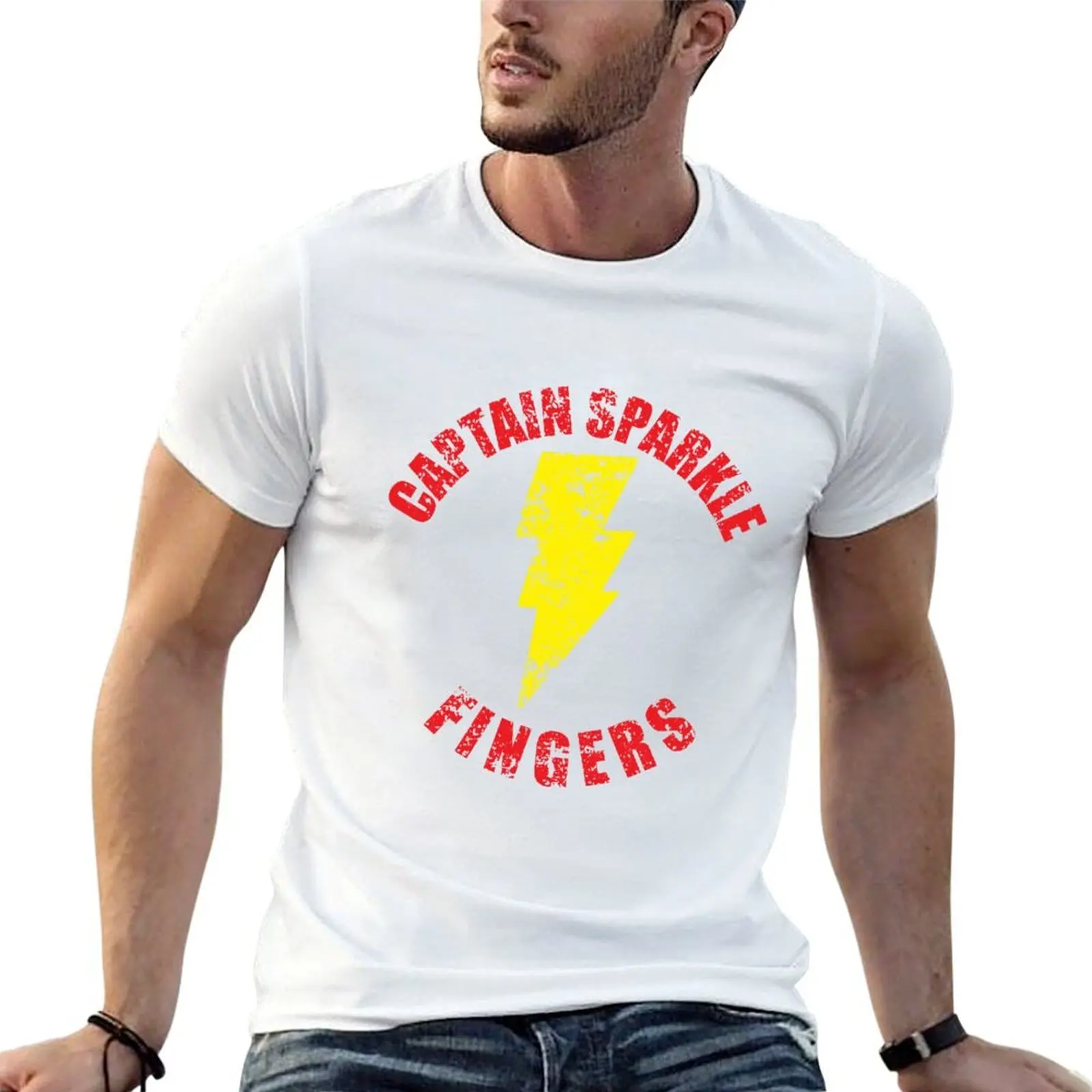 

Captain Sparkle Fingers from Shazam! T-Shirt t shirts for man pack white man graphic t shirt T-Shirt