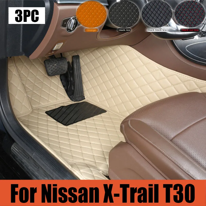 

Car Floor Mat For Nissan X-Trail T30 2001~2007 Anti-dirty Carpet Leather Mat Accesorios Para Auto Car Mats Floor Car trunk mat