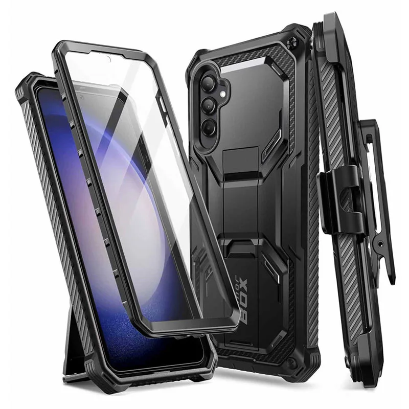 For Samsung Galaxy S23 FE Case (2023 Release) 6.4 inch I-BLASON Armorbox Full-Body Rugged Case with Built-in Screen Protector