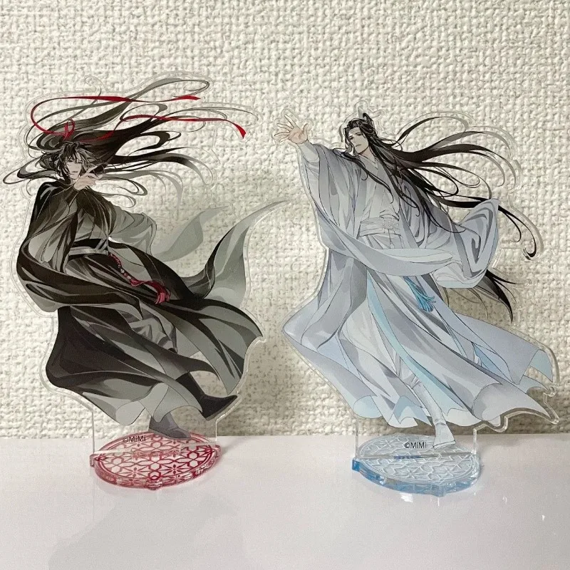 

Mo Dao Zu Shi Anime Figures Stand Model Plate Wei Wuxian Flight Figures Plate Desk Decor Standing Kids Friends Gift for Fans Toy