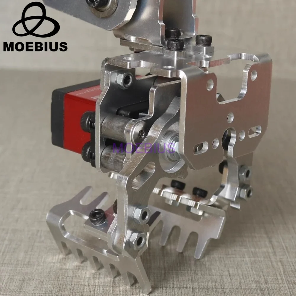 Metal Mechanical Hand Claw Robot Arm Gripper Clamp Clip DIY Toy Parts for Digital MG996r Servos