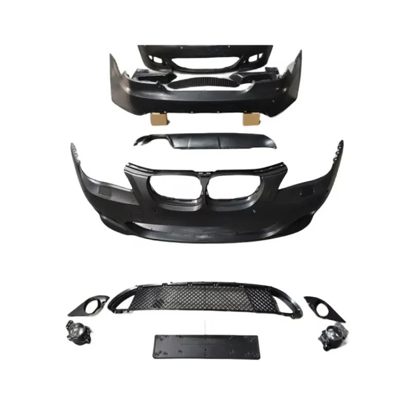 

for E60 PP material car body M5 style for E60 M5 5 Series E60 Thunder Edition bumper, car front bumper, body kit