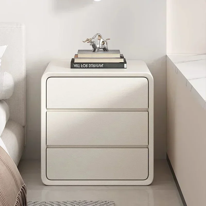 Dresser Bedroom Bedside Table Closets Minimalist Italian Modern Nightstand Low Mesillas De Noche Luxury Bedroom Furniture