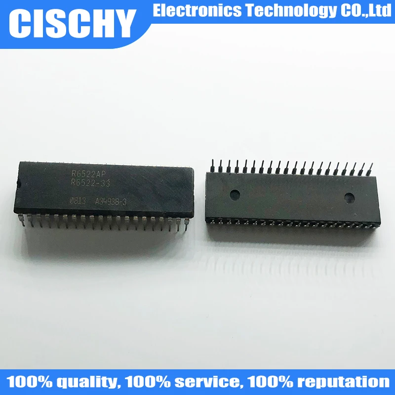 1 шт./партия, R65C22P2 R65C22 6532P R6532 R65C02P3 R65C02 R6522P R6522 DIP-40