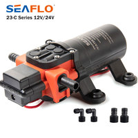 SEAFLO Diaphragm Pump DC Marine Pump 12V Water Pump 23C Series Automatic Fresh Water Pump For RV Boat Yacht