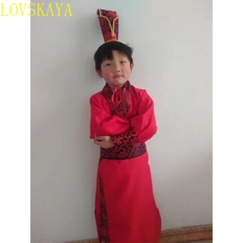 Ancient Chinese Costumes, Children's Seven Fairies, Hanfu Costumes, Ethnic Dance Performances, Traditional Chinese Boy Costumes