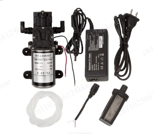 Portable water heater - 12 volt direct current pump instant hot shower system for camping, outdoor and RV use