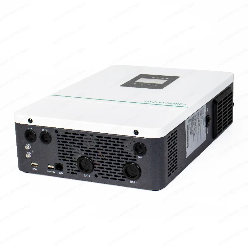 24V 3600W Hybrid Solar Inverter, 120A MPPT Charge Controller, Anti-Reverse for Off-Grid Home System