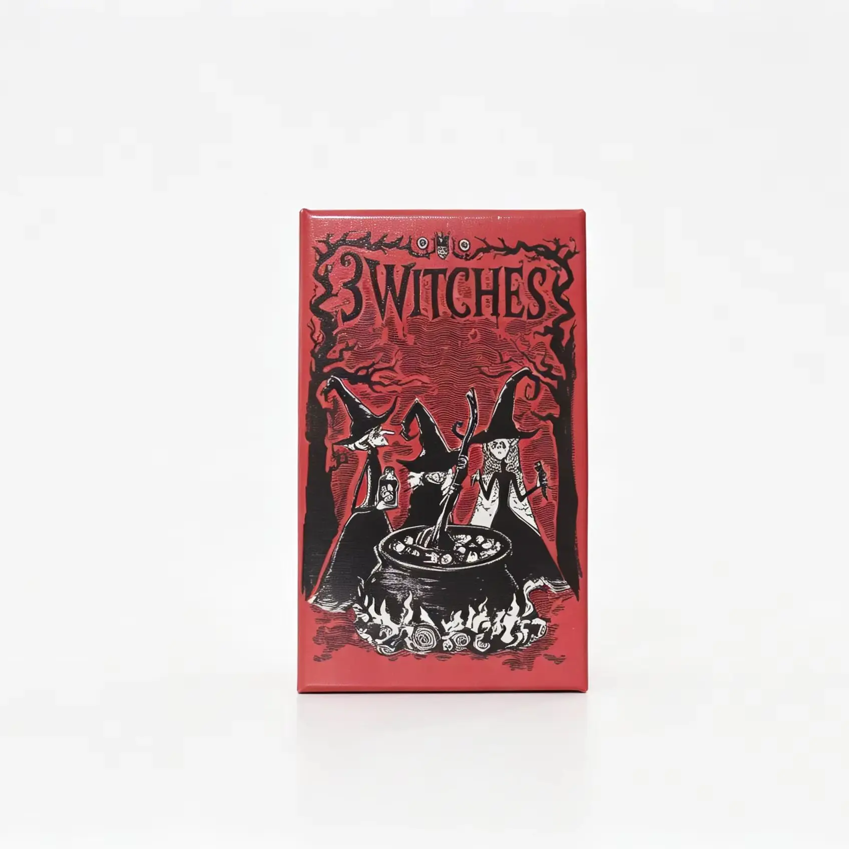 3 Witches Card Game - 2 vs 1 .Trick Taking for the Fate of the King! The witches can't agree! 20 Min  Ages 14+