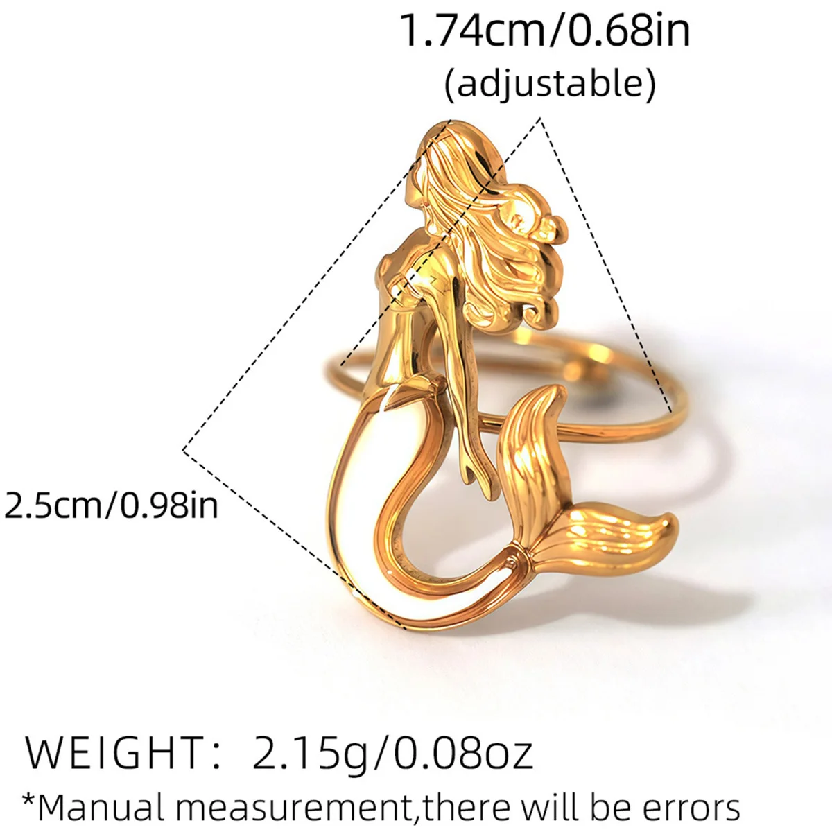 Mermaid Stainless Steel Jewelry Set Summer Luxury Necklace Bracelet Anti-Tarnish Fashion Women Accessory