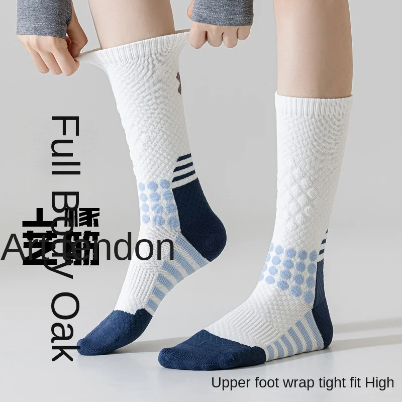 Sport Crew Kleid Socke Neue Athletische Radfahren Frauen Frühling Herbst Verdickt Handtuch Unten Außen Reflektierende Reihen B7W42