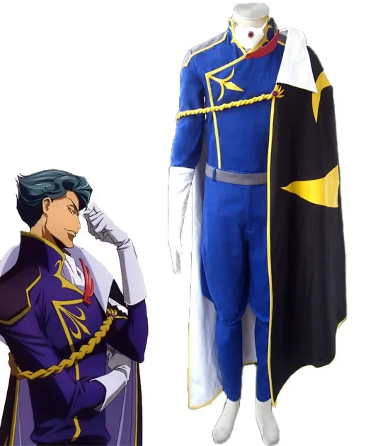 Code Geass Jeremiah Gottwald Cosplay Costume Custom Made