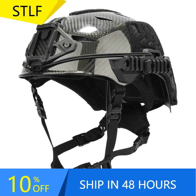 

STLFWendy EXFIL Carbon Fiber Sport Helmet for Rescue Cycling Climbing and Tactical Use Crash Resistant Cycling Helmet