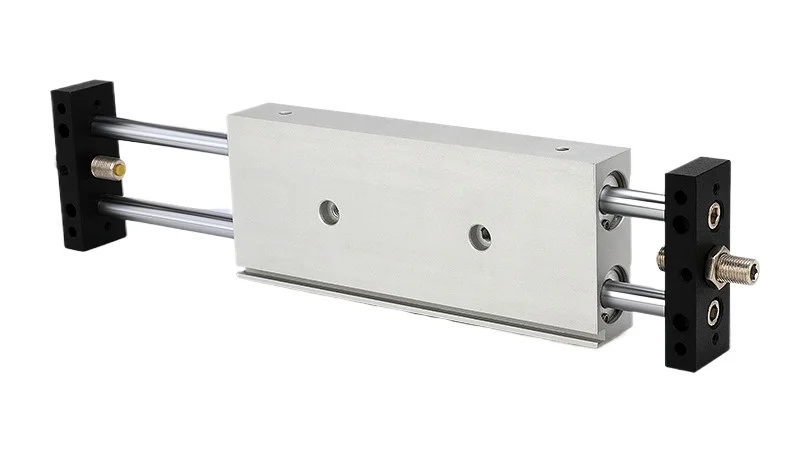 Double shaft double rod double out reciprocating slide cylinder