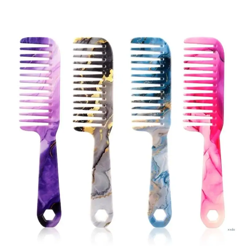 Wide Tooth Comb Detangler Hair Comb Large Tooth Comb Practical Hair Styling Comb Hair Brush Comb for Wet or Dry Hair