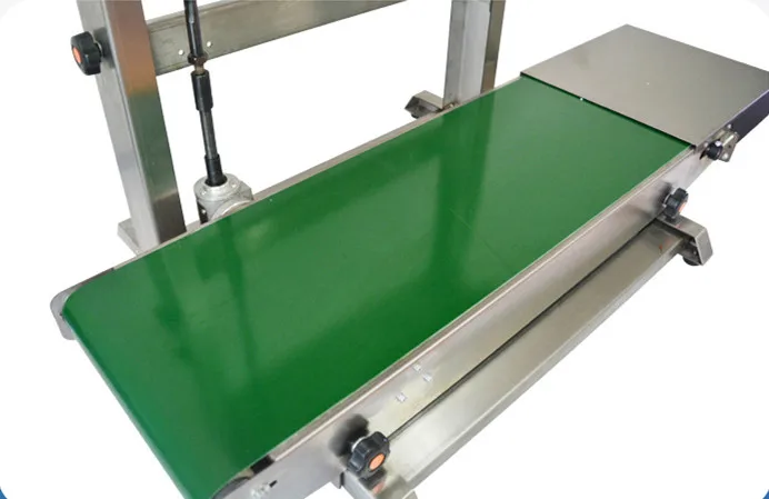 Vertical Automatic Continuous Band Sealing Machine Stainless Steel Foil Pouch Sealing Machine with Date Printing