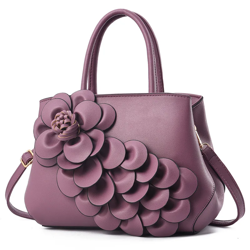 2023 Elegant And Personalized Temperament, Three-dimensional Rose Petal Portable Women's Bag, Casual And Versatile Crossbody Bag