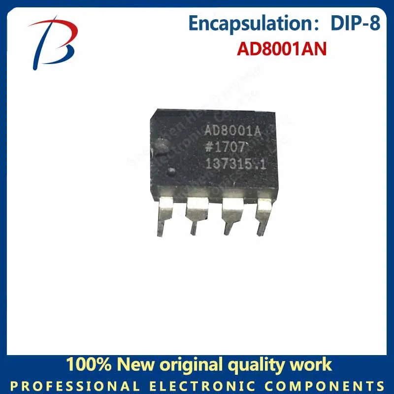 1pcs AD8001AN package DIP-8 in-line amplifier chip